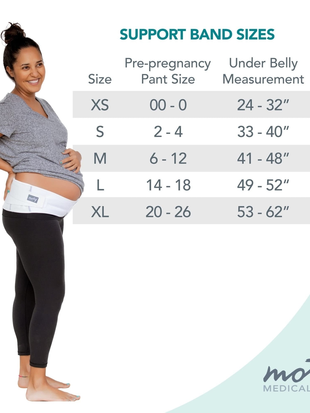 Motif Medical Maternity Belly Support Band - Picture 2 of 10